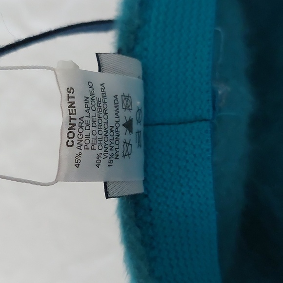 NWT Kangol teal angora cap - Picture 6 of 8